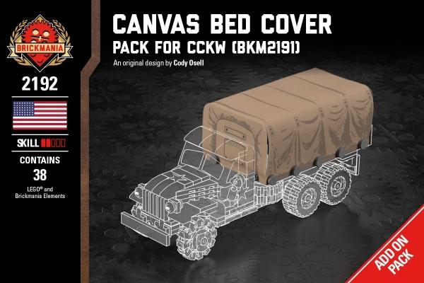 Canvas Bed Cover - Pack for CCKW (BKM2191)
