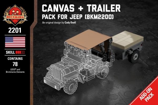 Canvas + Trailer - Pack for Jeep