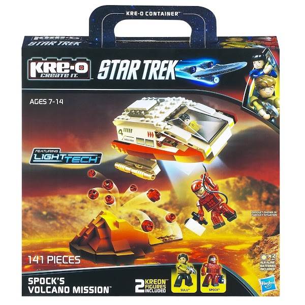 Spock's Volcano Mission Construction Set