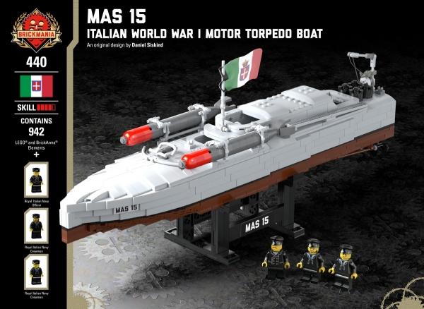 MAS 15 - Italian World War I Motor Torpedo Boat