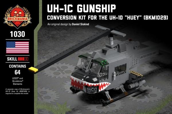 UH-1C Gunship - Conversion Kit for the UH-1D “Huey” (BKM1029)