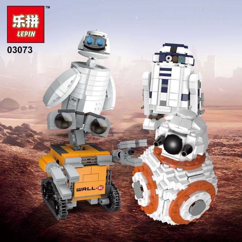 瓦力WallE 伊娃 eva BB-8 R2D2