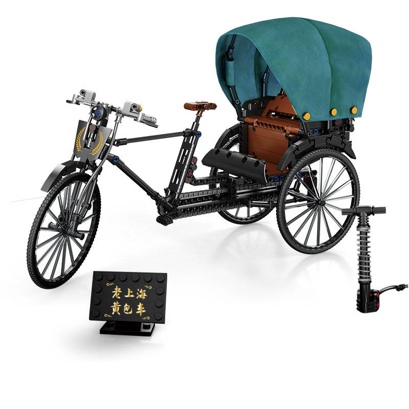 Three-wheeled rickshaws