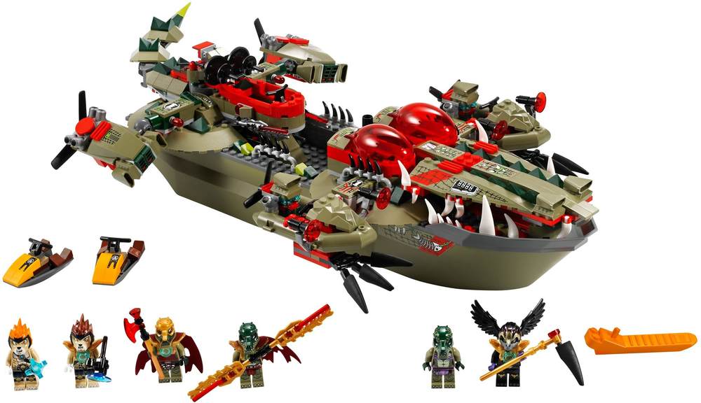 Legends of Chima：Cragger's Command Ship
