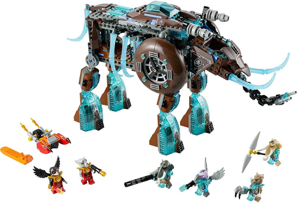 Legends of Chima：Maula's Ice Mammoth Stomper