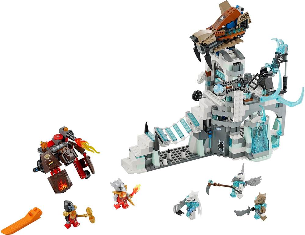 Legends of Chima：Sir Fangar's Ice Fortress