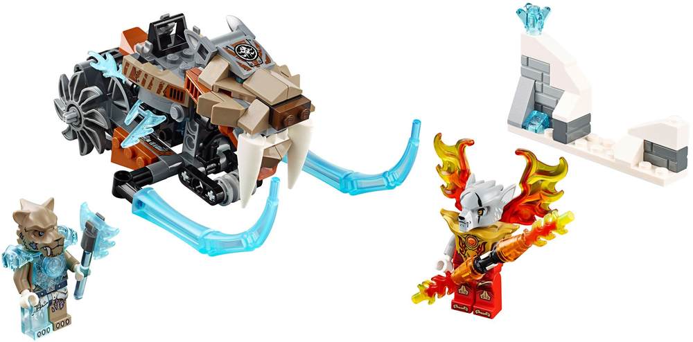 Legends of Chima：Strainor's Saber Cycle