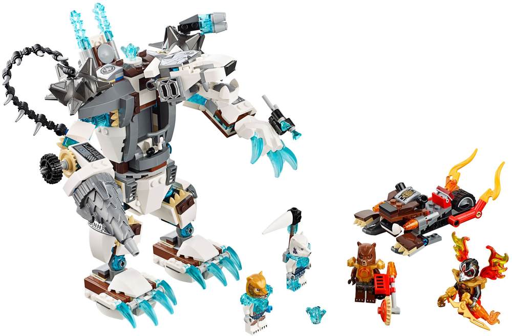 Legends of Chima：Icebite's Claw Driller