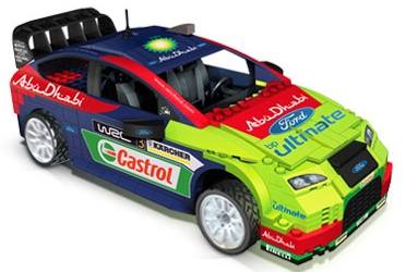 WRC Ford Focus Rally Car