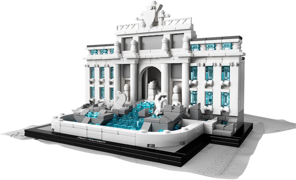 Architecture：Trevi Fountain
