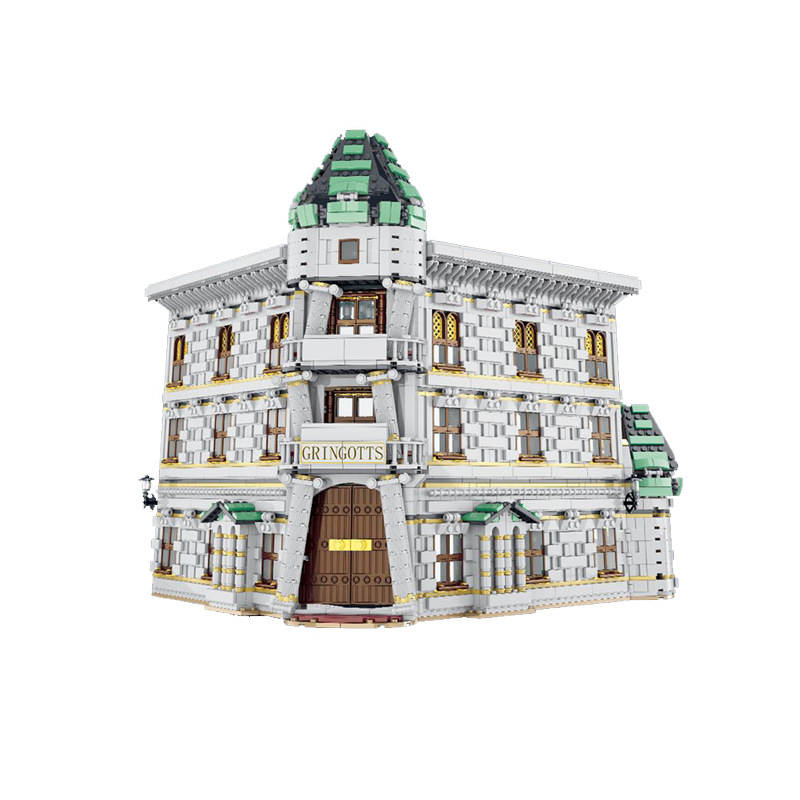 Gringotts Bank & Ukranian Ironbelly Dragon - Diagon Alley