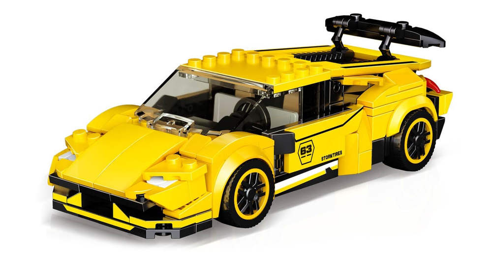 Lamborghini Huracan EVO 8stud wide Speed Champions Size