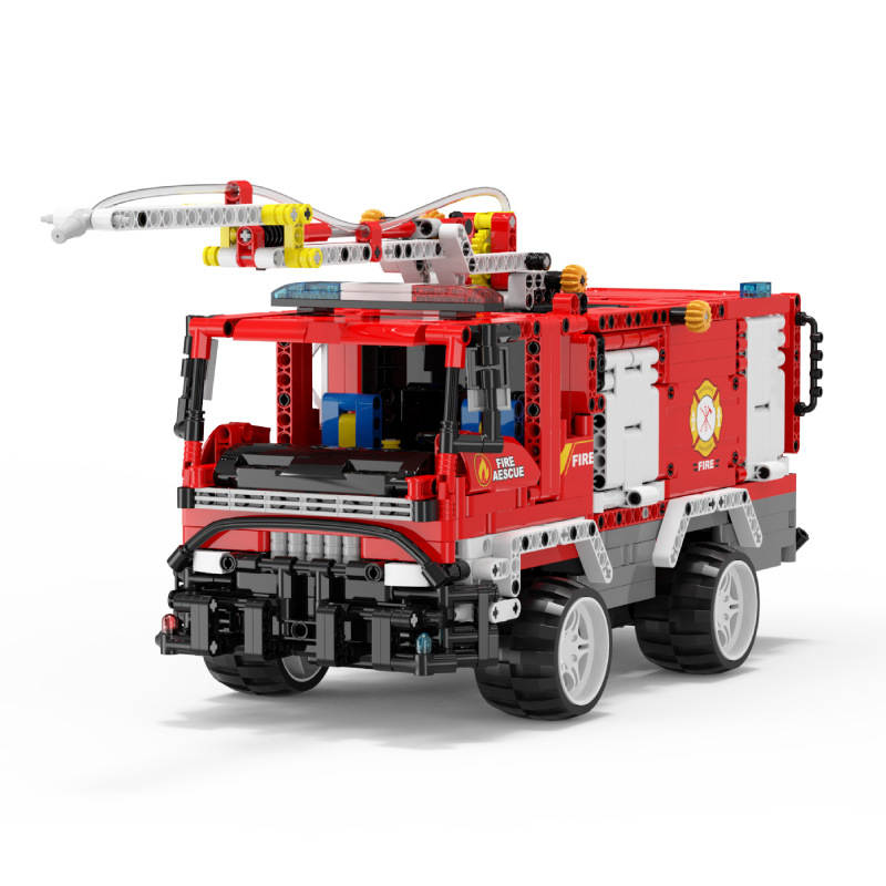 Jetting Fire Engine