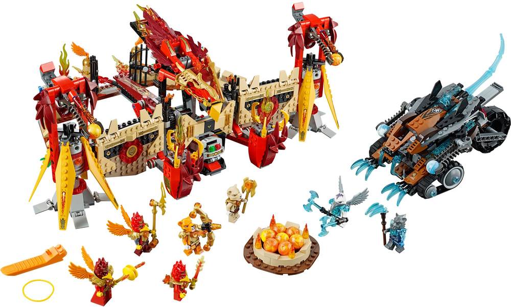 Legends of Chima：Flying Phoenix Fire Temple