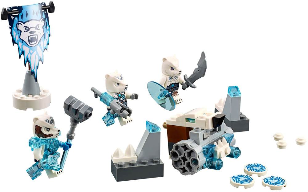 Legends of Chima：Ice Bear Tribe Pack
