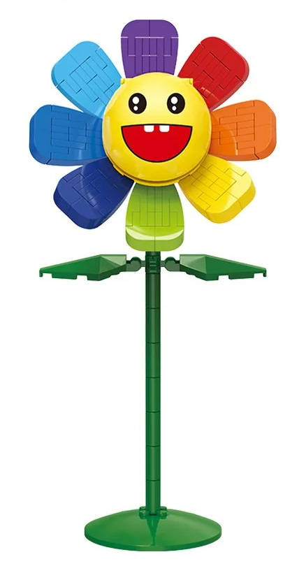 Blocks Sun Flower