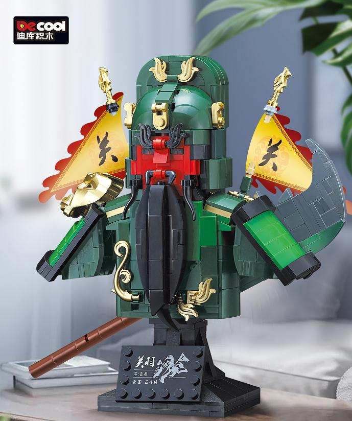 三国胸像五虎将：关羽