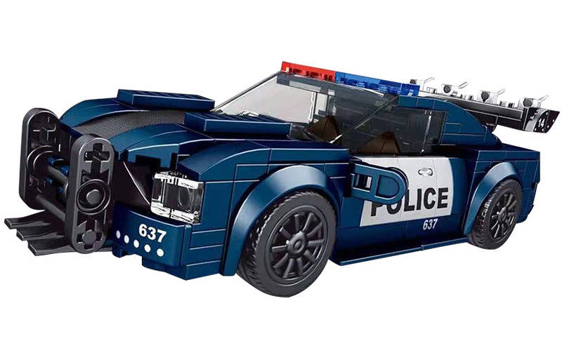宇星车模：路障警车
