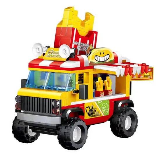 Hamburger Fries Cart