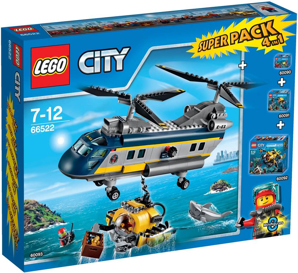 Deep Sea Explorers Super Pack 4-in-1