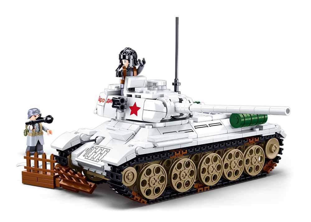 世界大战II冬季大反攻:T34/85中型坦克