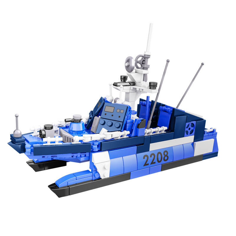 Chinese Navy 22 Missile Speedboat
