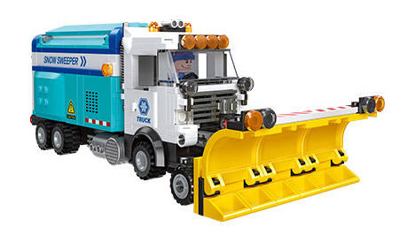 环球城市:推移式扫雪车