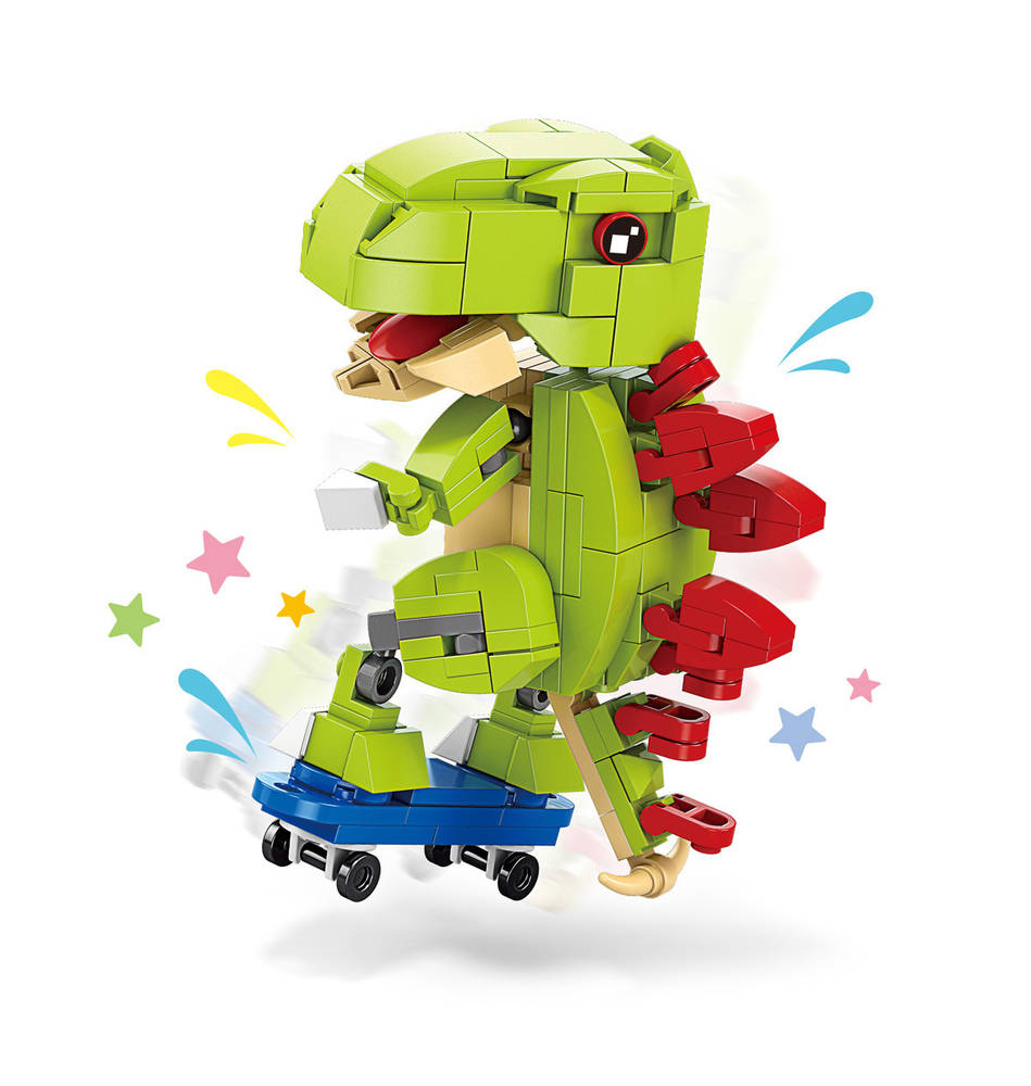 Dinosaur：Skateboard