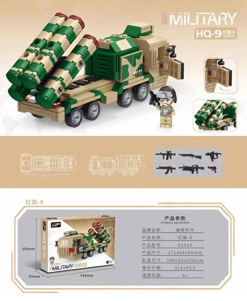 Military：HQ-9 Anti-aircraft missiles System