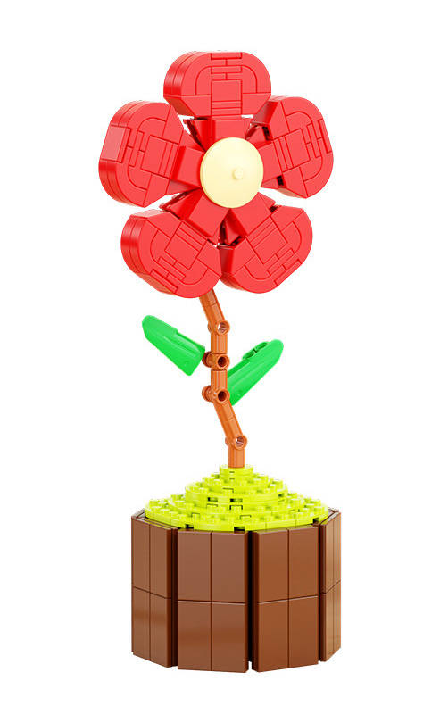 Big Red Flower