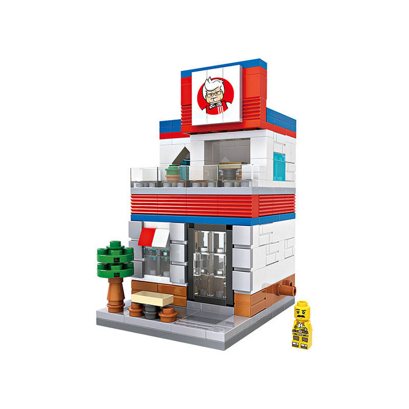 迷你街景 快餐店