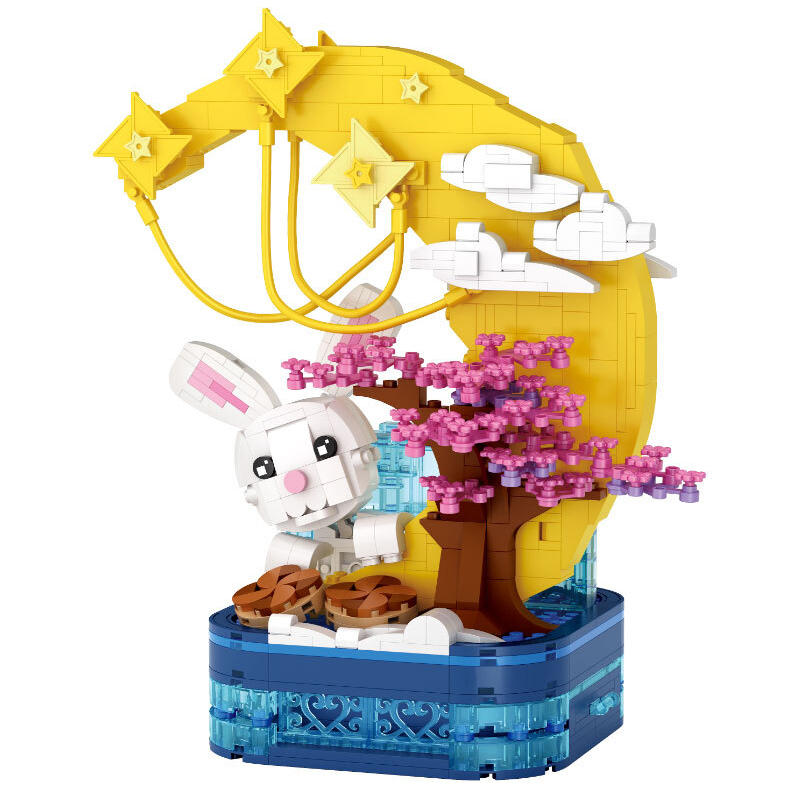 月兔笔筒