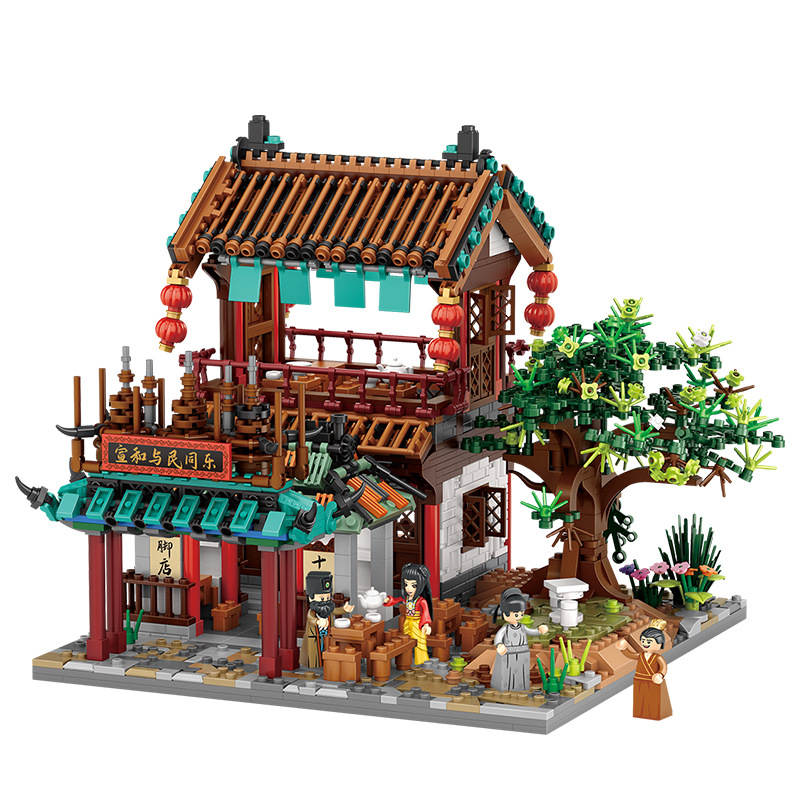 清明上河图:脚店欢门