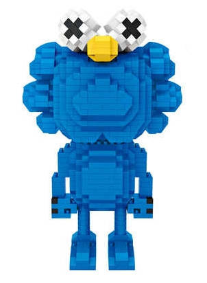 蓝色 KAWS