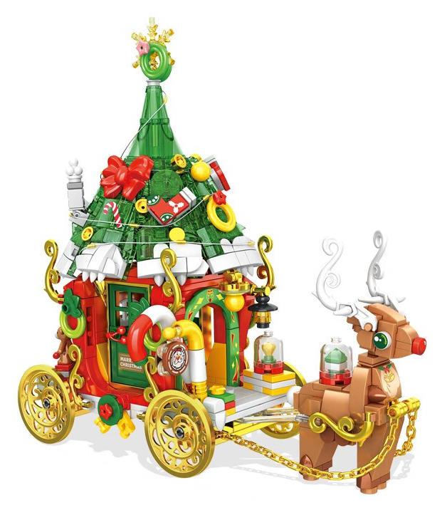 Christmas Elk Car