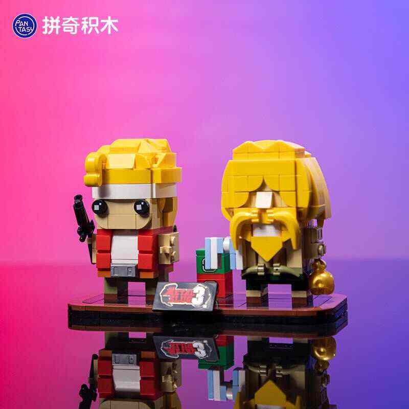 合金弹头3:马尔可与俘虏积木 方头仔