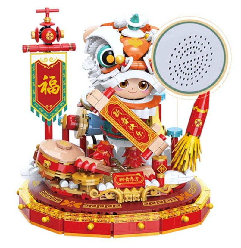 王者荣耀:鲁班七号 狮舞东方