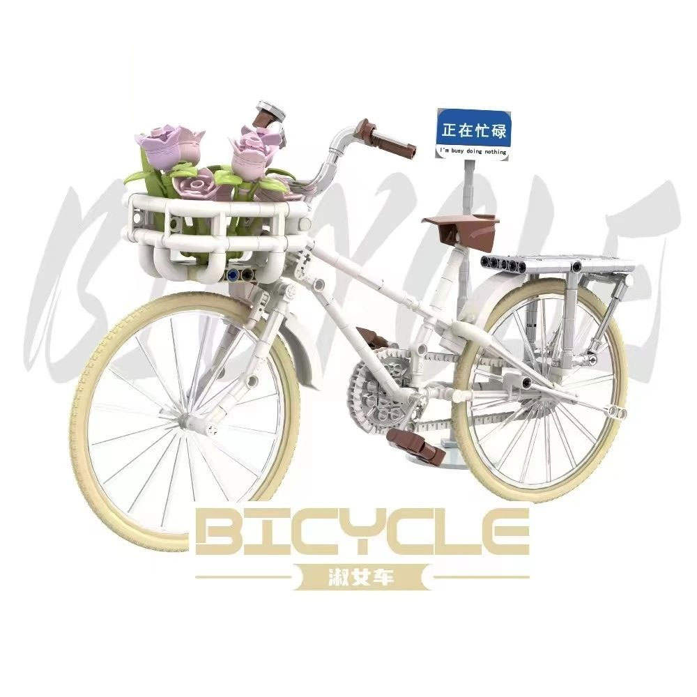 Lady Flower Bicycle