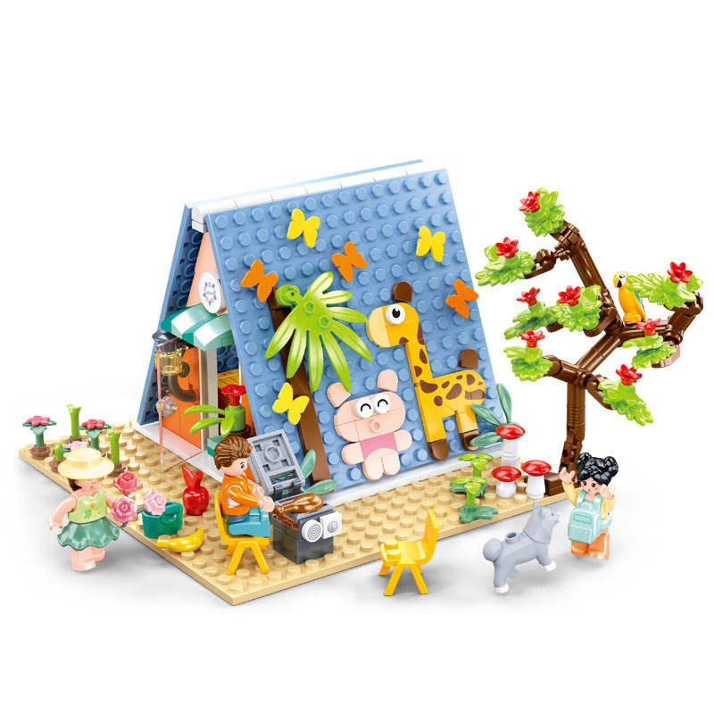 粉色梦想:DIY营地小屋