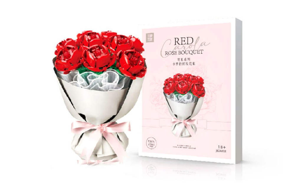 Red Carola Rose Bouquet