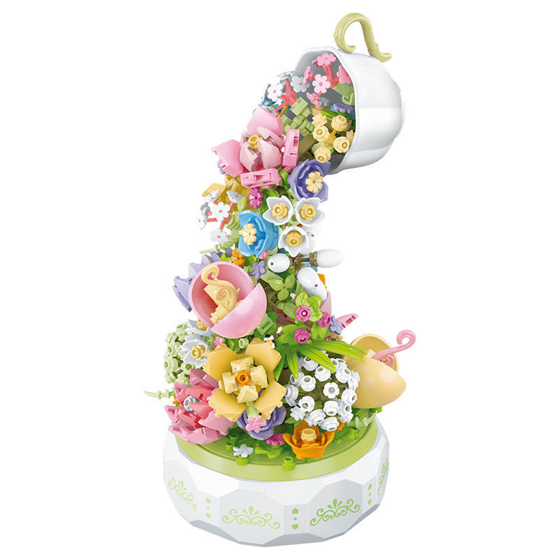 积木花坊:花颜茶语 音乐盒