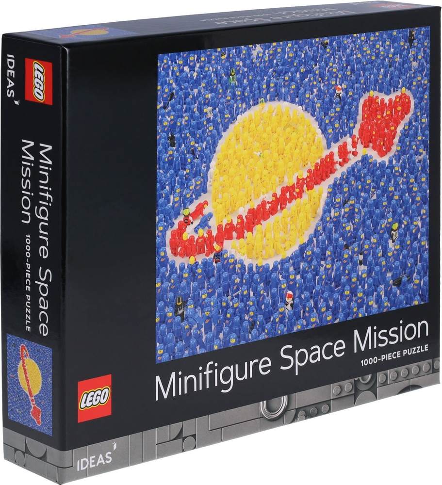 LEGO IDEAS Minifigure Space Mission Puzzle