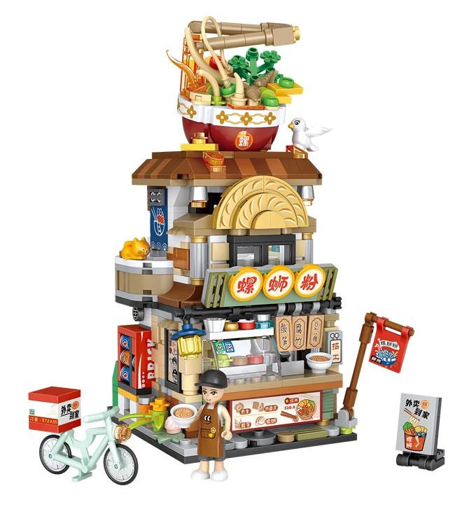 折叠街景:螺蛳粉店