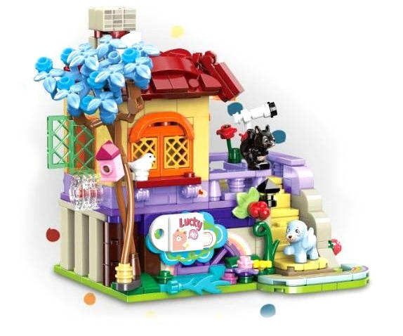 趣味笔筒：梦想小屋