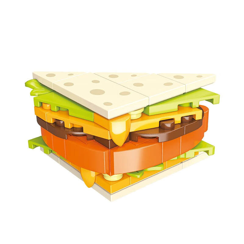 美食冰箱贴：蜜汁三明治