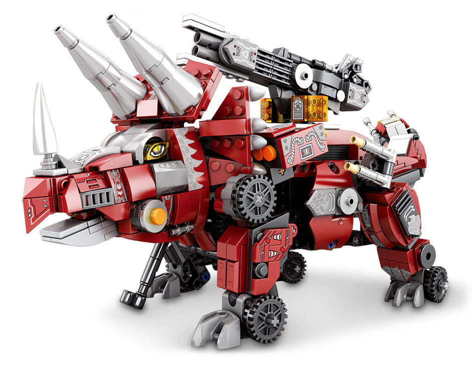 Mecha Dino：Mecha Triceratops