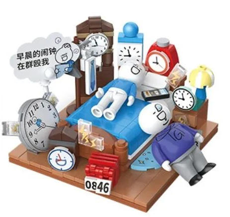 小蓝社畜:棉被太爱我