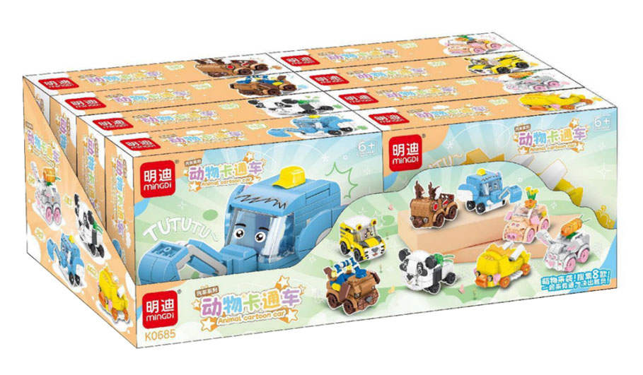 卡通动物车 8款