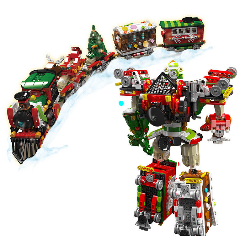 Christmas Train Transformer