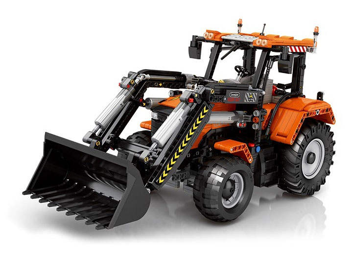 Loading Tractor